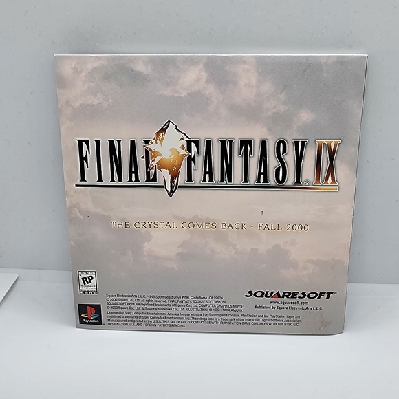 Chrono Cross - Squaresoft (PlayStation 1, 2000) CIB Black Label - Picture 7 of 15